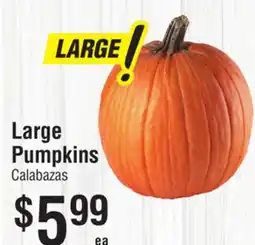 Smart & Final Large Pumpkins offer