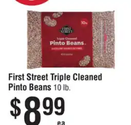 Smart & Final First Street Triple Cleaned Pinto Beans offer