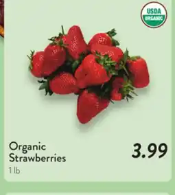 Fresh Thyme Organic Strawberries offer