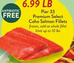 Fresh Thyme Pier 33 Premium Select Coho Salmon Fillets offer