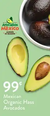 Fresh Thyme Mexican Organic Hass Avocados offer