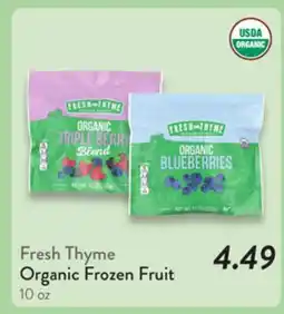 Fresh Thyme Fresh Thyme Organic Frozen Fruit offer