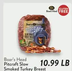 Fresh Thyme Boar's Head Pitcraft Slow Smoked Turkey Breast offer