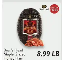 Fresh Thyme Boar's Head Maple Glazed Honey Ham offer