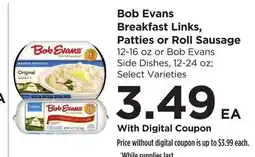 Food 4 Less Bob Evans Breakfast Links, Patties or Roll Sausage offer