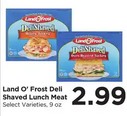 Food 4 Less Land O'Frost Deli Shaved Lunch Meat offer