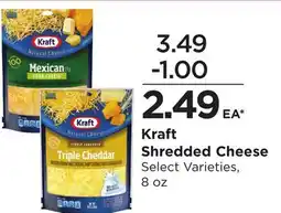 Food 4 Less Kraft Shredded Cheese offer
