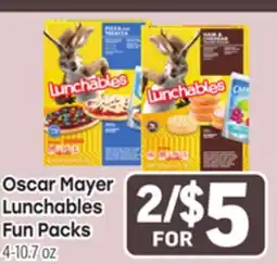 Tony’s Fresh Market Oscar Mayer Lunchables Fun Packs offer
