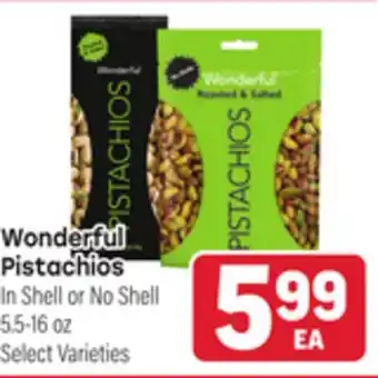 Tony’s Fresh Market Wonderful Pistachios offer
