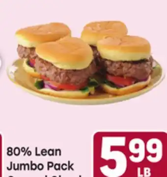 Tony’s Fresh Market 80% Lean Jumbo Pack Ground Chuck offer
