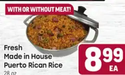 Tony’s Fresh Market Fresh Made in House Puerto Rican Rice offer