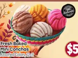 Tony’s Fresh Market Fresh Baked Mini Conchas offer