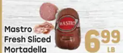 Tony’s Fresh Market Mastro Fresh Sliced Mortadella offer