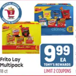 Tony’s Fresh Market Frito Lay Multipack offer