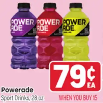 Tony’s Fresh Market Powerade Sport Drinks offer