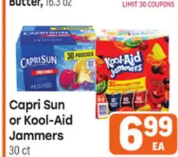 Tony’s Fresh Market Capri Sun or Kool-Aid Jammers offer
