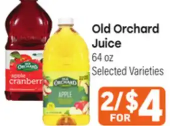Tony’s Fresh Market Old Orchard Juice offer