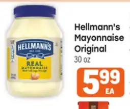 Tony’s Fresh Market Hellmann's Mayonnaise Original offer