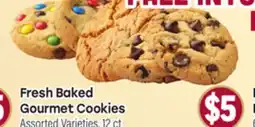 Tony’s Fresh Market Fresh Baked Gourmet Cookies offer