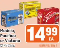 Tony’s Fresh Market Modelo, Pacifico or Victoria offer