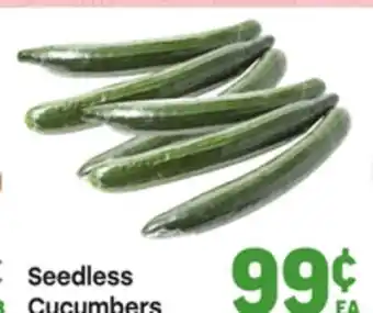 Tony’s Fresh Market Seedless Cucumbers offer