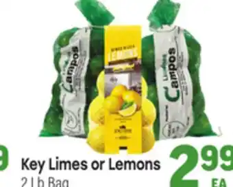 Tony’s Fresh Market Key Limes or Lemons offer