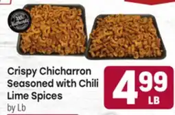 Tony’s Fresh Market Chicharron Seasoned with Chili Seasoned Lime Spices offer