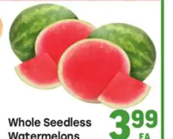 Tony’s Fresh Market Whole Seedless Watermelons offer