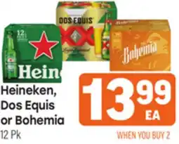 Tony’s Fresh Market Heineken, Dos Equis or Bohemia offer