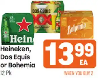 Tony’s Fresh Market Heineken, Dos Equis or Bohemia offer
