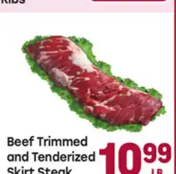 Tony’s Fresh Market Beef Trimmed and Tenderized Skirt Steak offer