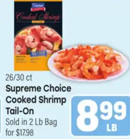 Tony’s Fresh Market Supreme Choice Cooked Shrimp Tail - On offer