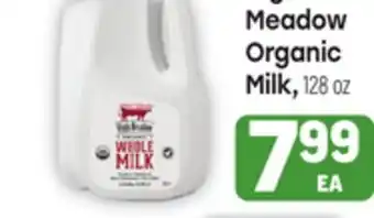 Tony’s Fresh Market High Meadow Organic Milk offer