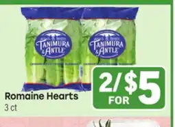 Tony’s Fresh Market Romaine Hearts offer