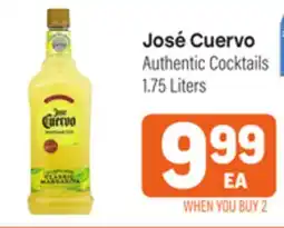 Tony’s Fresh Market José Cuervo offer