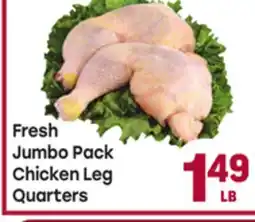 Tony’s Fresh Market Fresh Jumbo Pack Chicken Leg Quarters offer