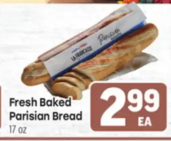 Tony’s Fresh Market Fresh Baked Parisian Bread offer
