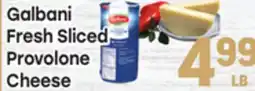 Tony’s Fresh Market Galbani Fresh Sliced Provolone Cheese offer