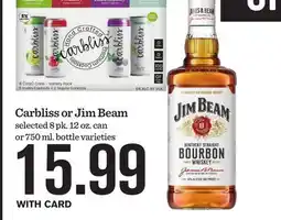 Mariano's Carbliss or Jim Beam offer