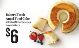 Mariano's Bakery Fresh Angel Food Cake offer