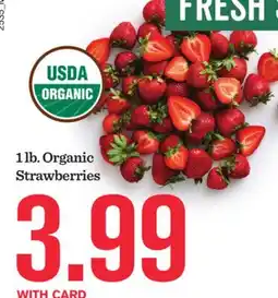 Mariano's Organic Strawberries offer