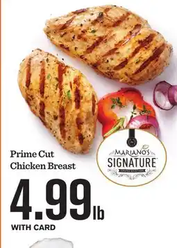 Mariano's Prime Cut Chicken Breast offer