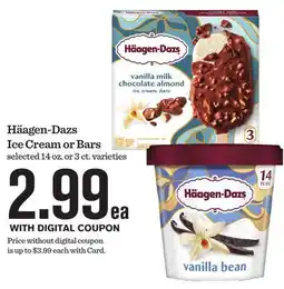 Mariano's Häagen-Dazs Ice Cream or Bars offer