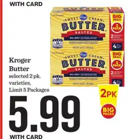 Mariano's Kroger Butter offer