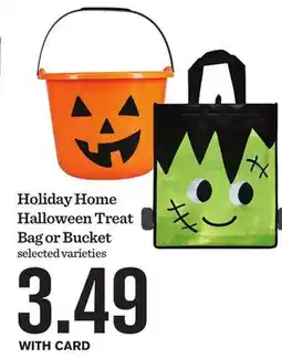 Mariano's Holiday Home Halloween Treat Bag or Bucket offer