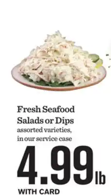 Mariano's Fresh Seafood Salads or Dips offer
