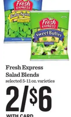 Mariano's Fresh Express Salad Blends offer