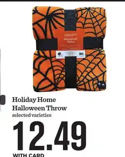 Mariano's Holiday Home Halloween Throw offer