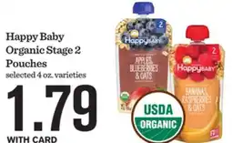 Mariano's Happy Baby Organic Stage 2 Pouches offer
