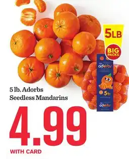Mariano's 5 lb. Adorbs Seedless Mandarins offer